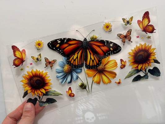 Butterflies/Sunflowers