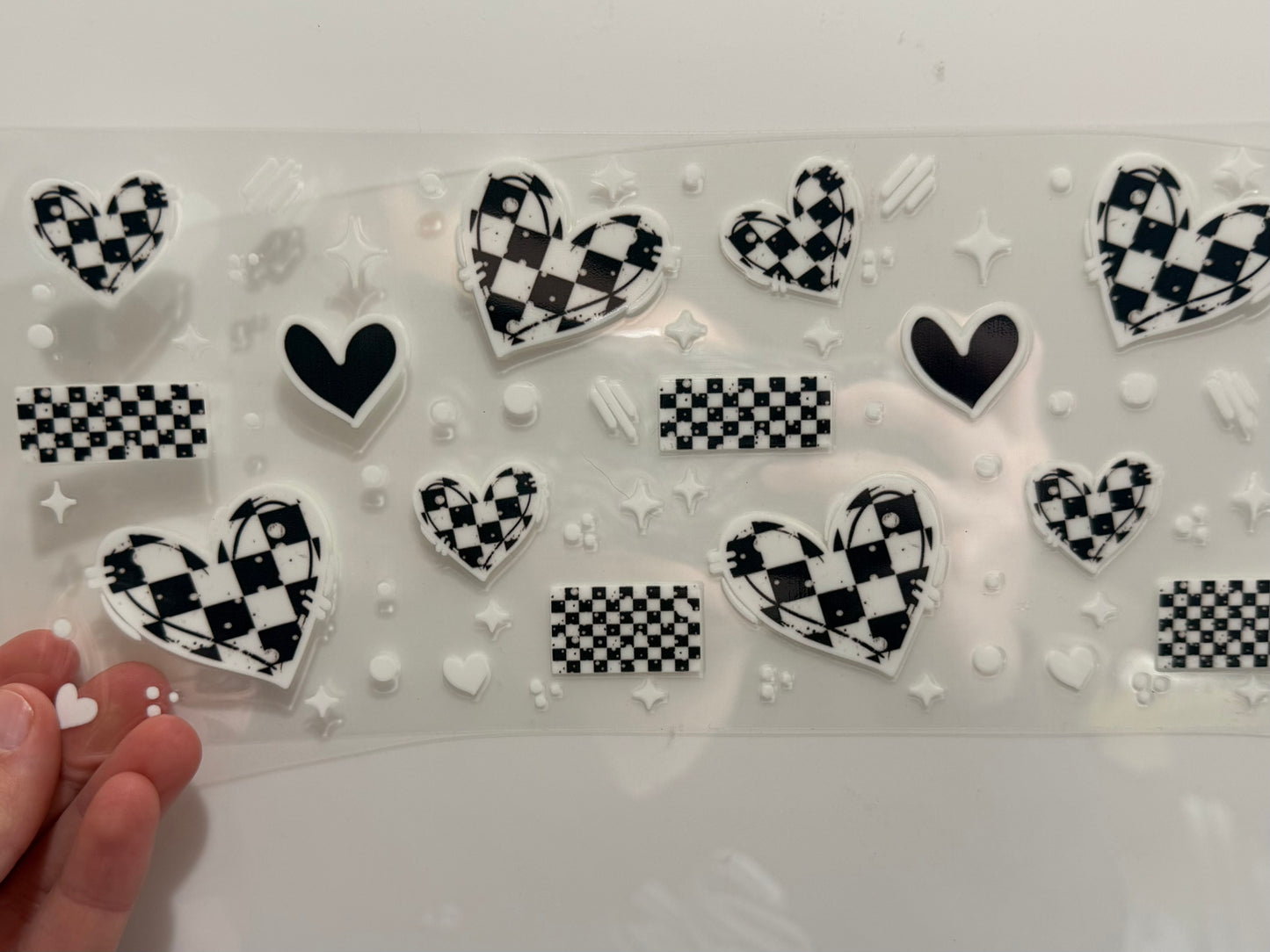 Checkered Hearts